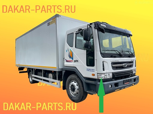 Поворотник передний правый белый Daewoo Ultra Novus 3832000380 38320-00118 38320-00380 3832000118